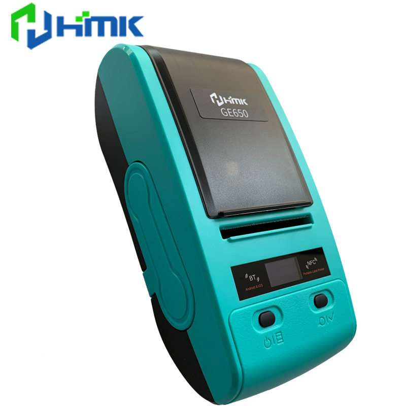 手持式標簽打印機哪個牌子好？?HMK匯淼標簽機GE650展示